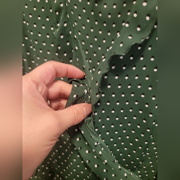 Who What Wear polka dot midi - Picture 5 of 7